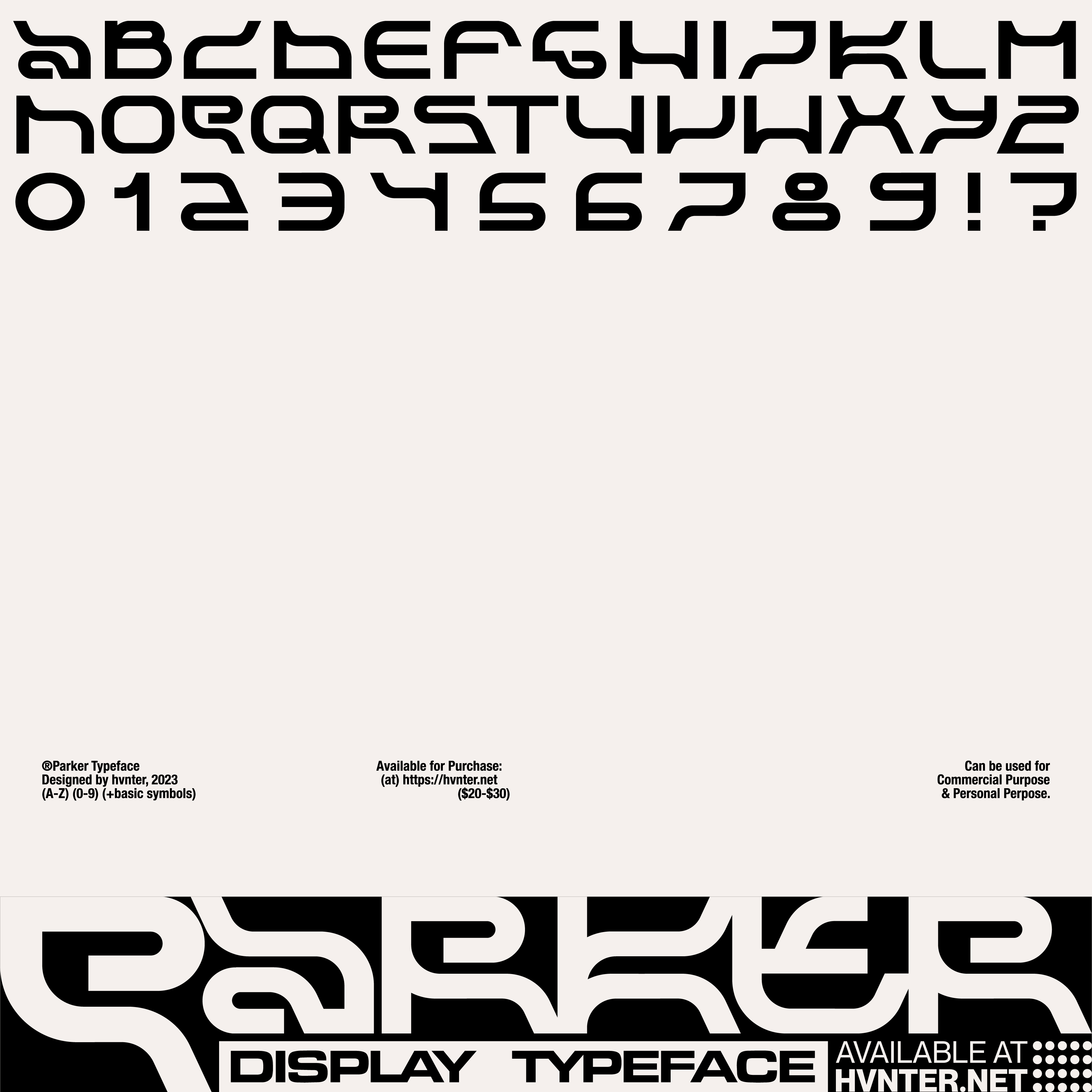 Parker Typeface