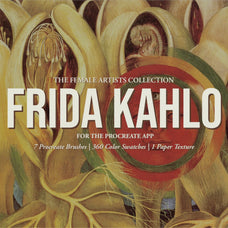 Frida Kahlo Procreate Kit