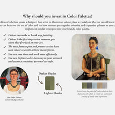 Frida Kahlo Procreate Kit