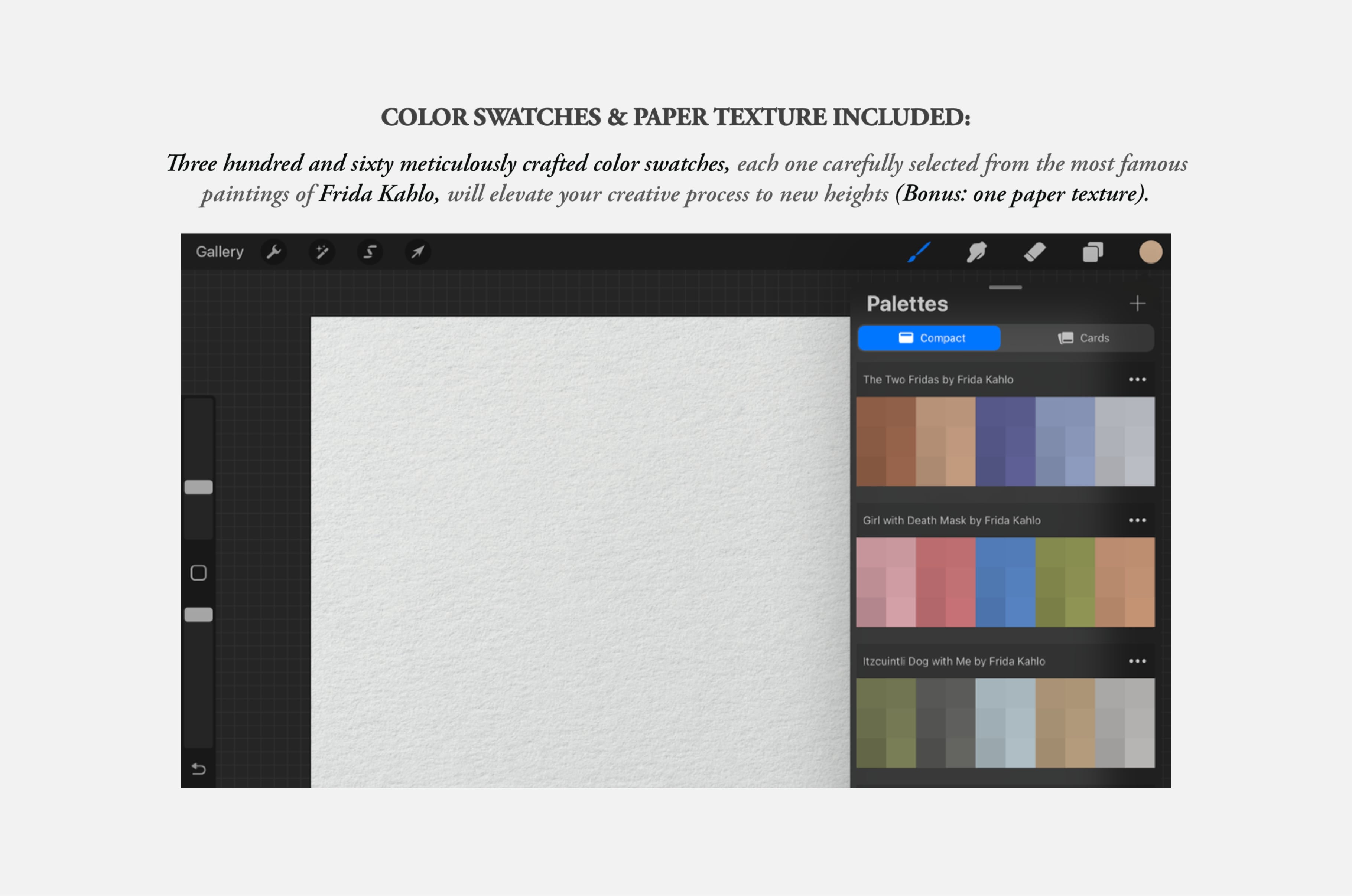 Frida Kahlo Procreate Kit