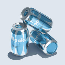 Frozen Can Mockup Set
