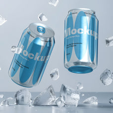 Frozen Can Mockup Set