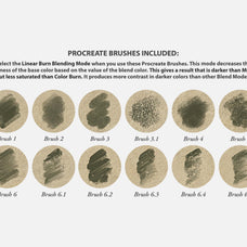 Fujishima Takeji Procreate Kit