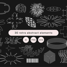 Futuristic Holographic Texture Set