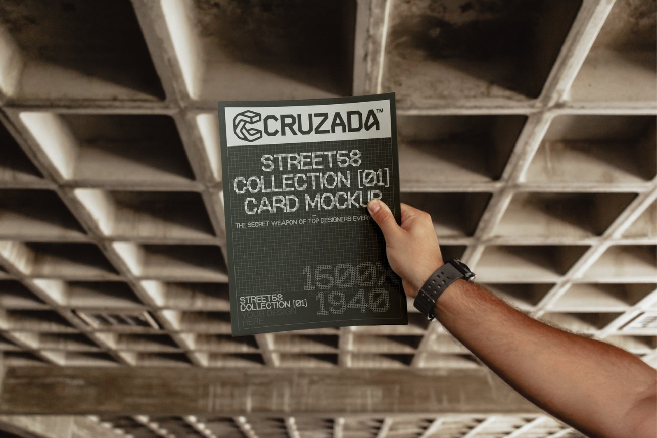 Poster and Card Mockups Street 58