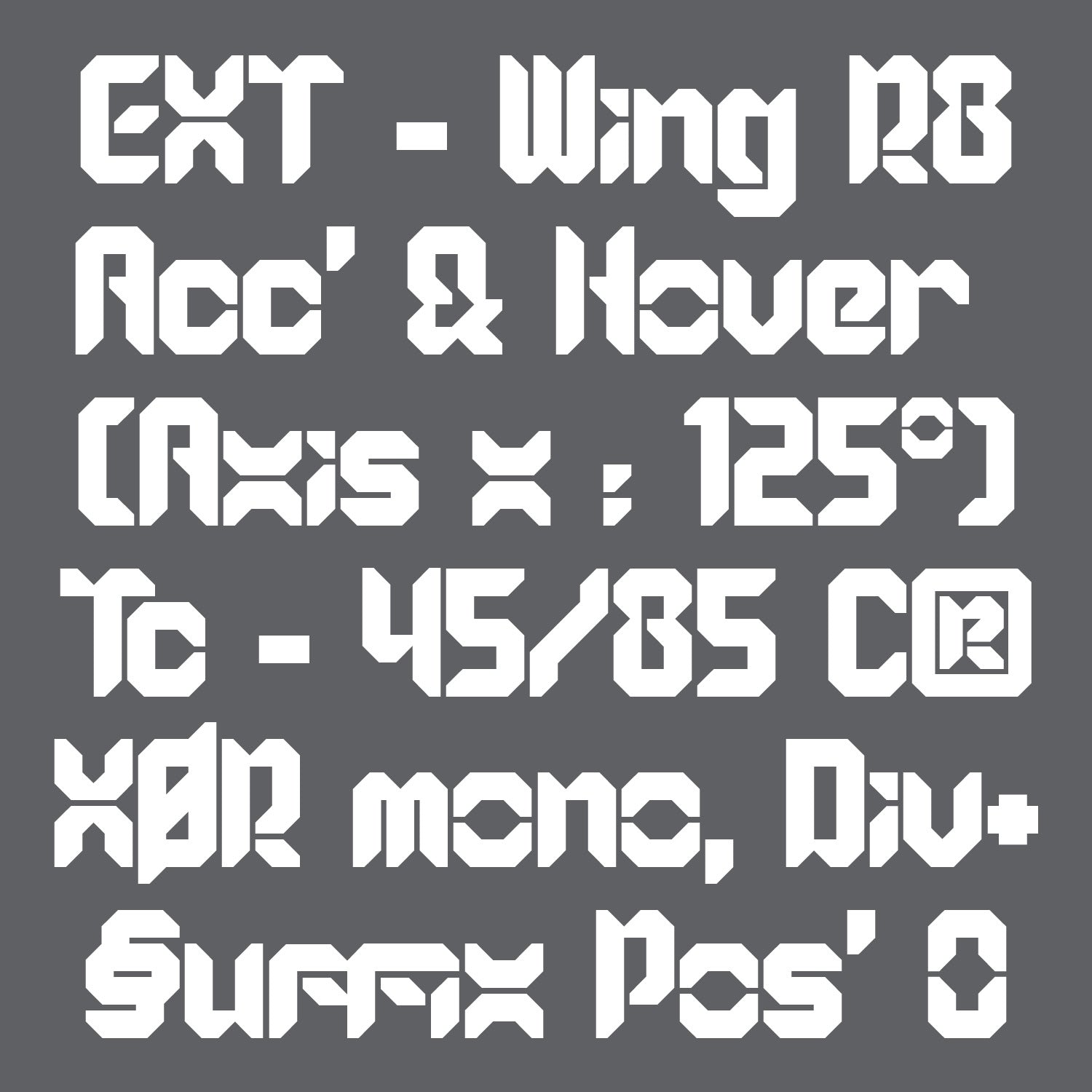 Gaiax - Futuristic Techno Font