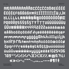 Gaiax - Futuristic Techno Font
