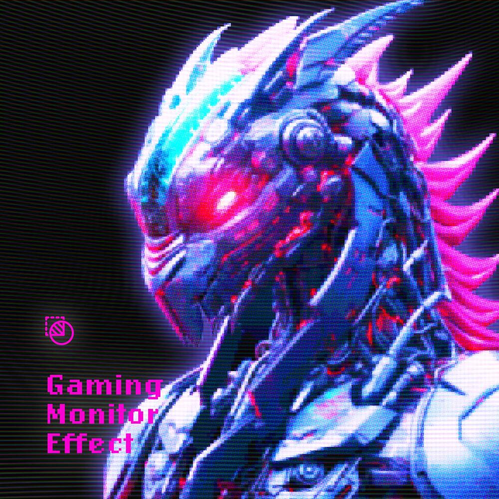 Gaming Monitor Effect by Pixelbuddha, preview 1