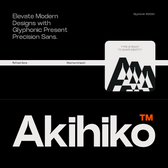 GC Akihiko - Modern Precision sans