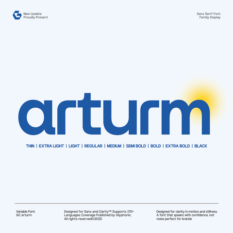 GC Arturm – Modern Variable Sans