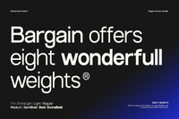 GC Bargain V2.0  – Modern Sans Family