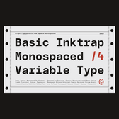 GC Basic Inktrap - Variable Monospace