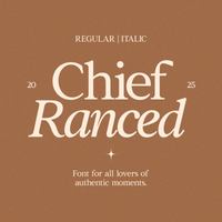 GC Chief Ranced – Serif Elegant Font