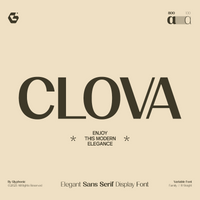 GC Clova - Elegant Sans Display