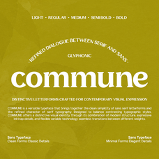 GC Commune vol.2 - Versatile Typeface by Glyphonic, preview 1
