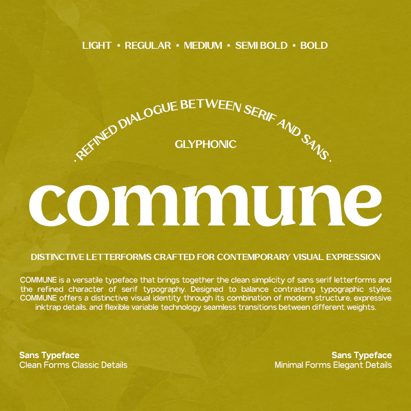GC Commune vol.2 - Versatile Typeface by Glyphonic, preview 1