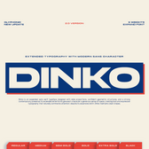 GC Dinko Vol.2 - Strong Bold Sans