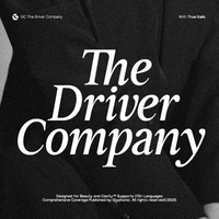 GC Driver Company - Serif Italic