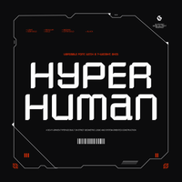 GC Hyper Human – Futuristic Tech Sans