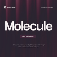 GC Molecule - Refined Sans Serif