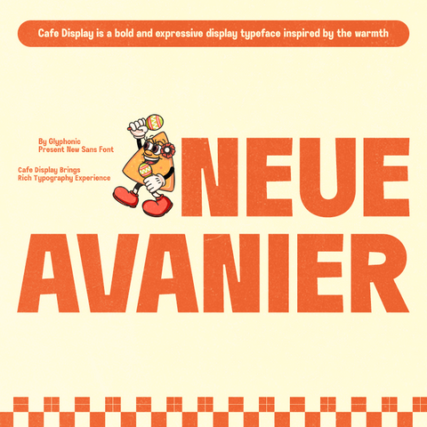 GC Neue Avenier - Bold Display Sans