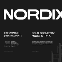 GC Nordix - Bold Geometry Type