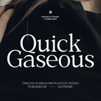 GC Quick Gaseous – Elegant Serif