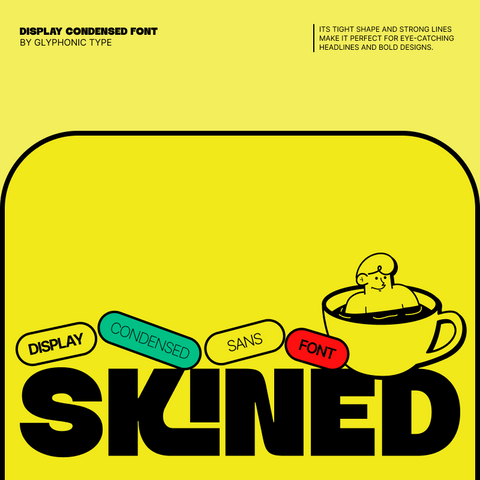 GC Skined – Bold Condensed Display