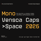 GC Vensca Mono - Modern Monospace