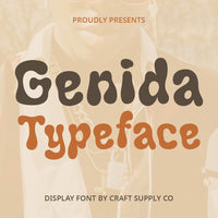Genida – Funky Typeface
