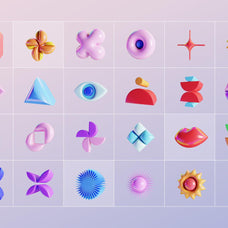 GEO/3D 220+ Colorful Objects