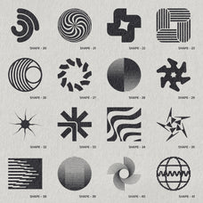 GeoForm Kit - 96 Shapes, Badges