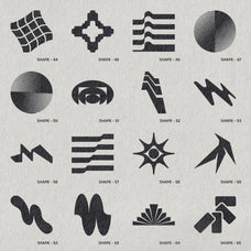 GeoForm Kit - 96 Shapes, Badges