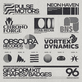 GeoForm Kit - 96 Shapes, Badges
