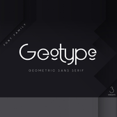 Geotype - Geometric Variable Sans Serif Font