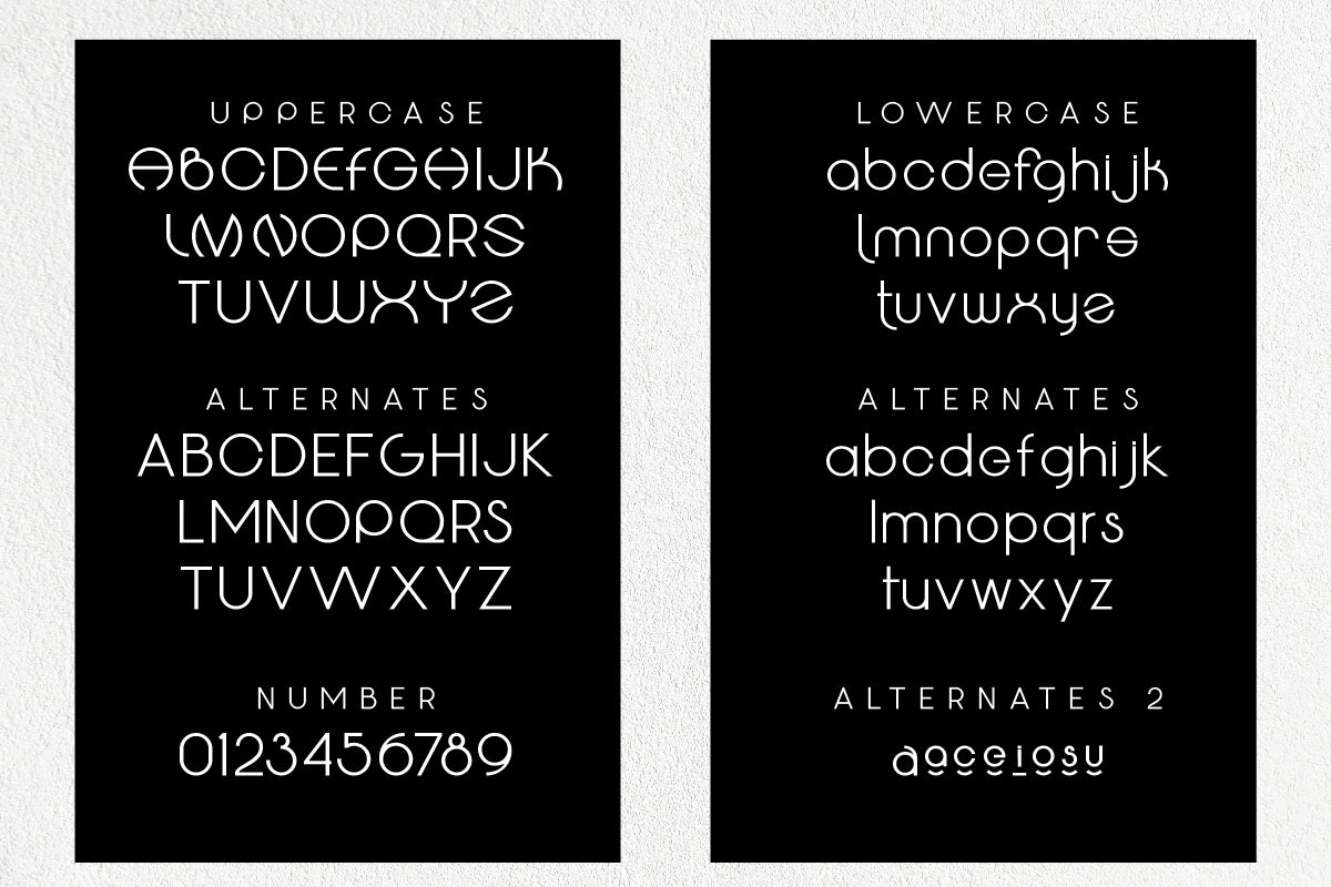 Geotype - Geometric Variable Sans Serif Font by Say Studio, preview 7