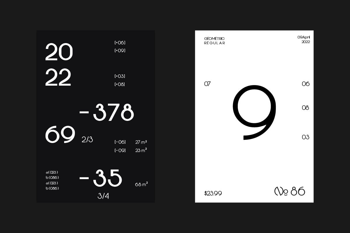Geotype - Geometric Variable Sans Serif Font by Say Studio, preview 8