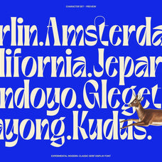 Gerdishon - Modern Serif Font