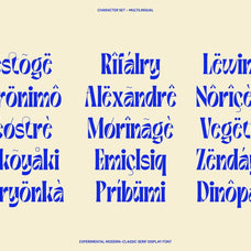 Gerdishon - Modern Serif Font