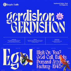 Gerdishon - Modern Serif Font