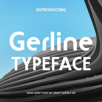 Gerline – Contemporary Sans