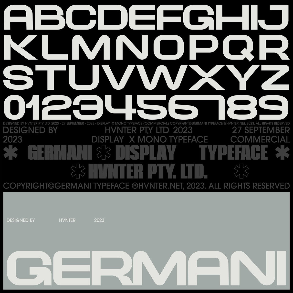 GERMANI Typeface