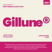Gillune - Geometric Sans Font