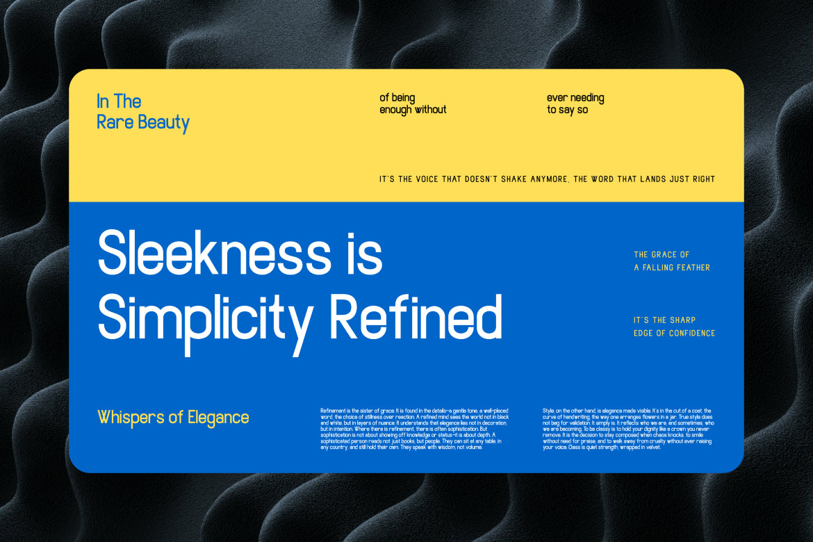 Ginotask Cyrillic Sans Serif Typeface Font by Vadova Studio, preview 3