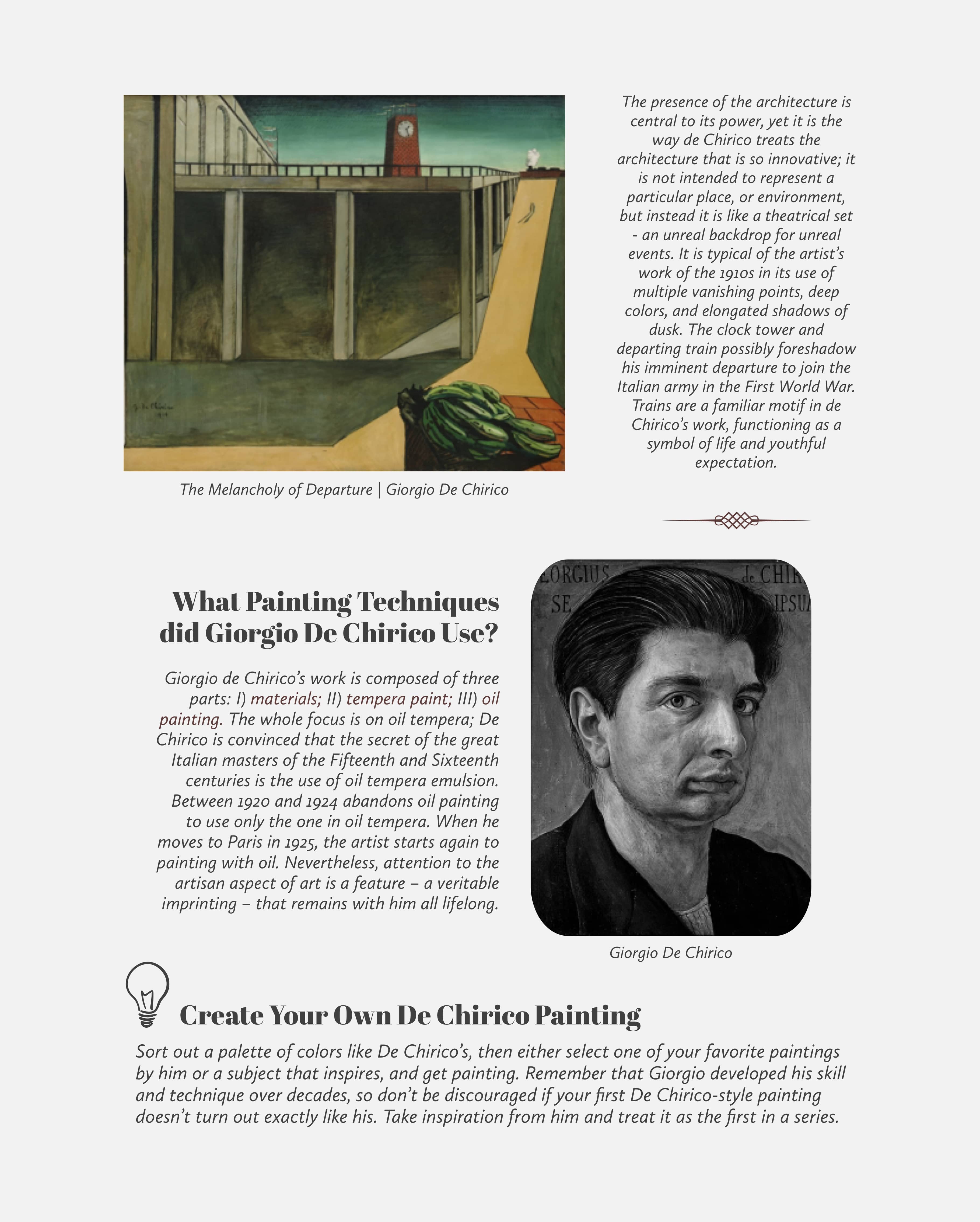 Giorgio De Chirico Procreate Kit