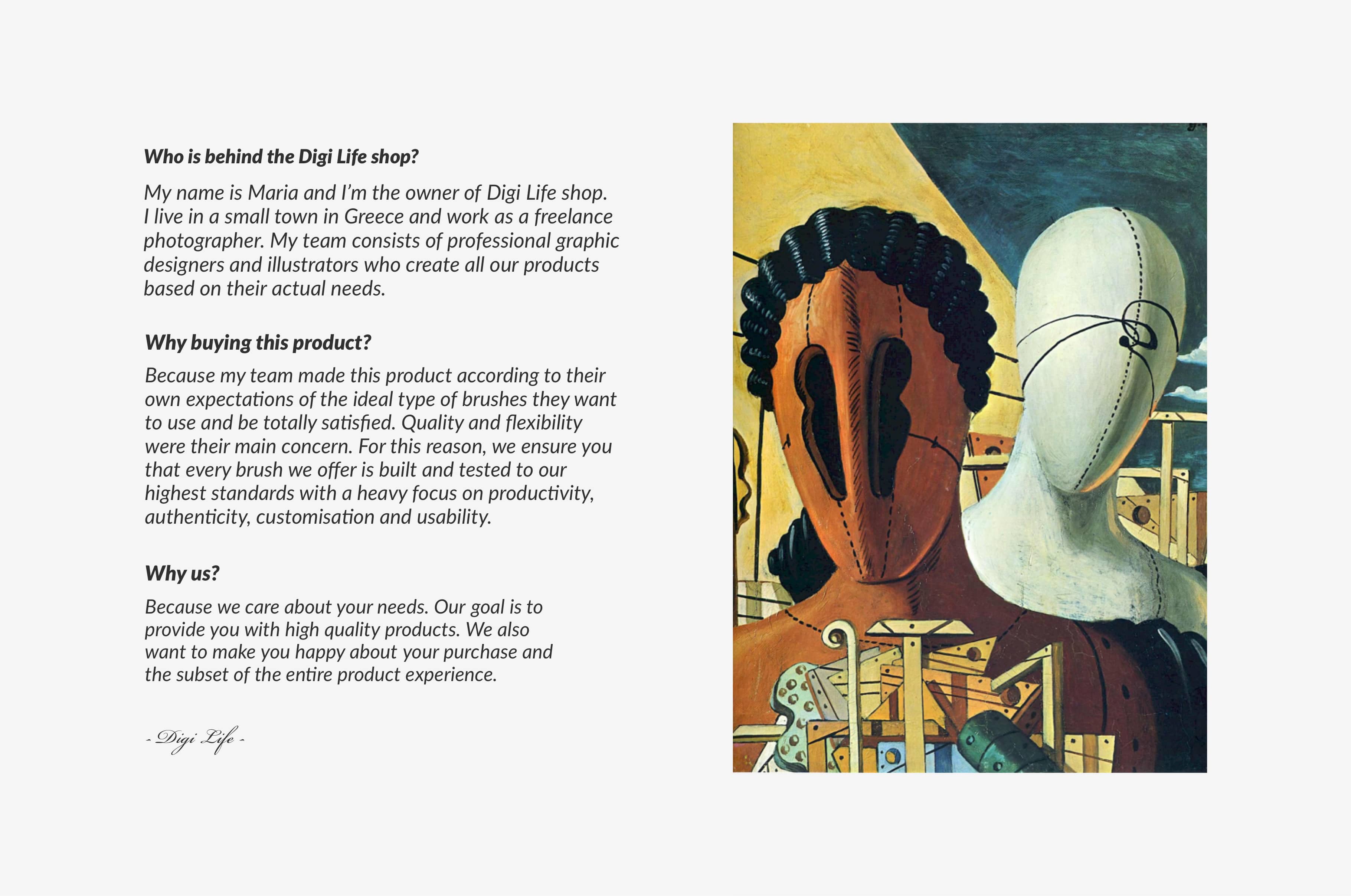 Giorgio De Chirico Procreate Kit