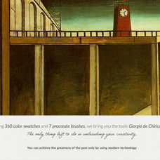 Giorgio De Chirico Procreate Kit