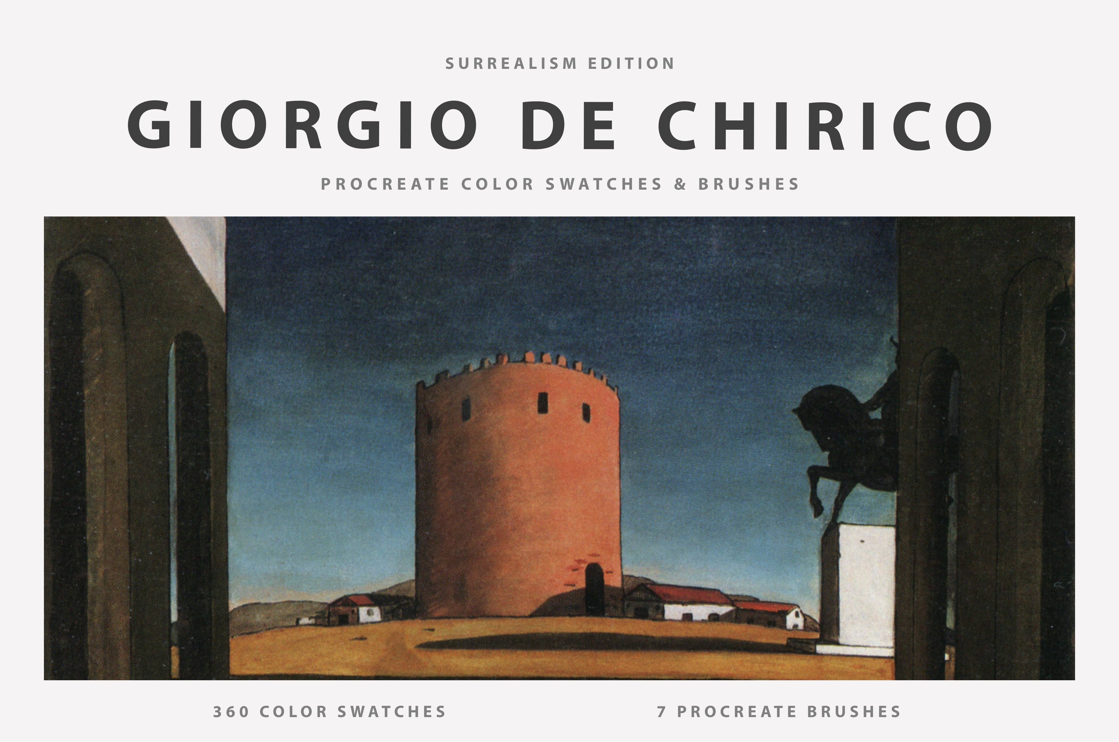 Giorgio De Chirico Procreate Kit