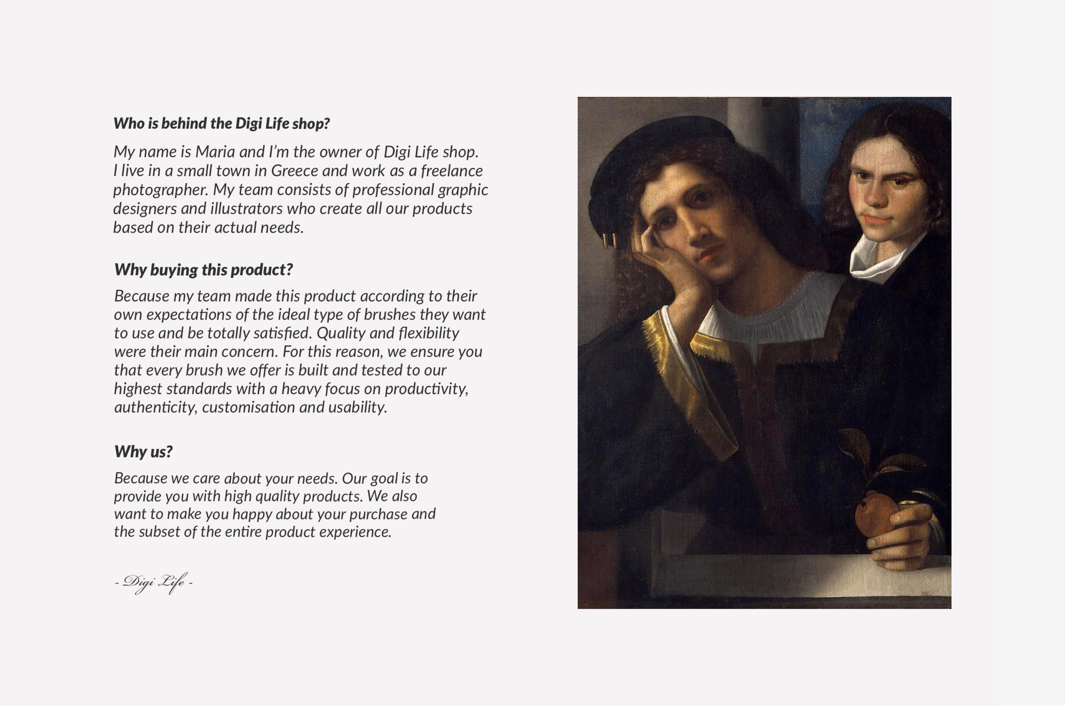 Giorgione Procreate Brushes & Color Palettes