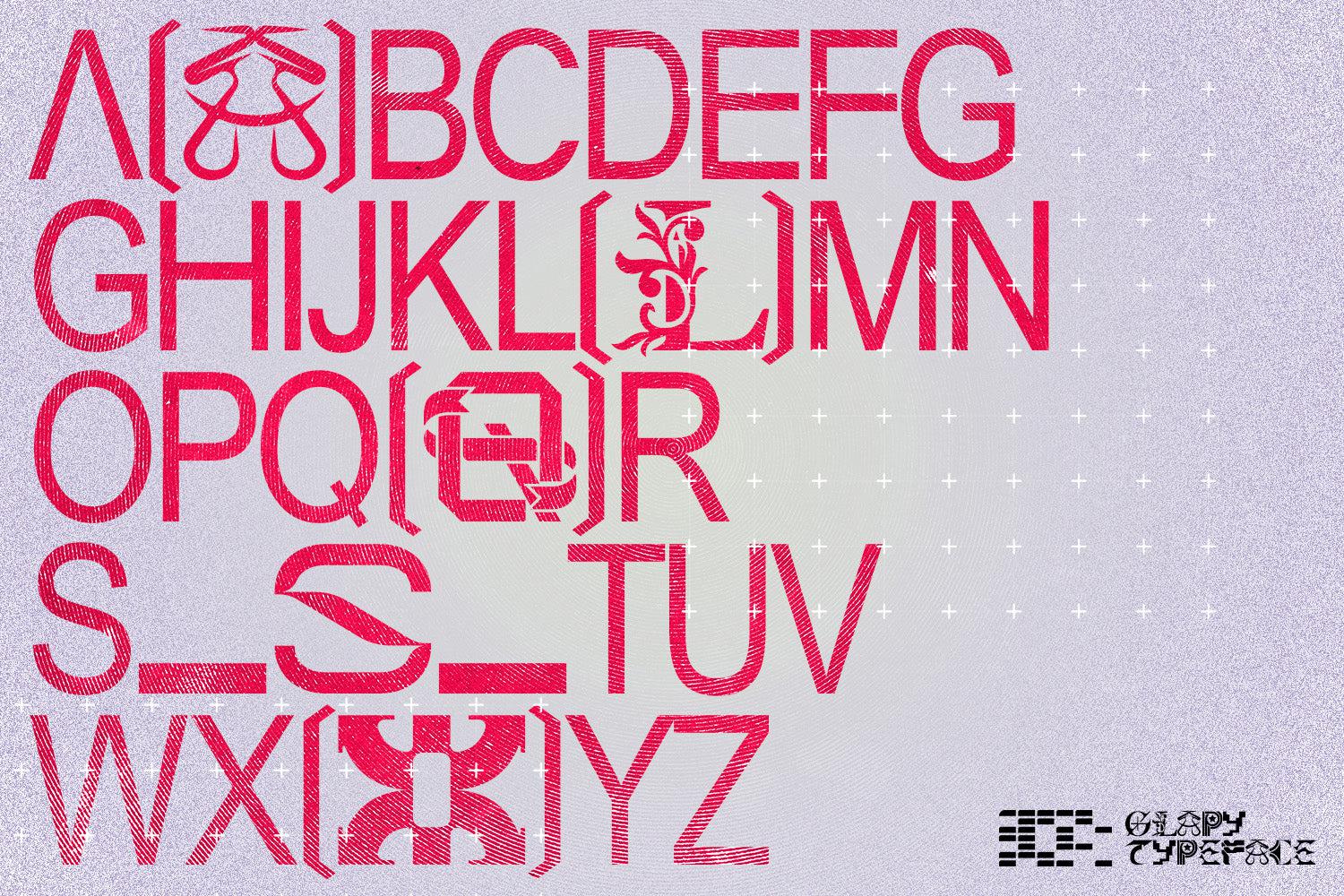 Glapy Typeface